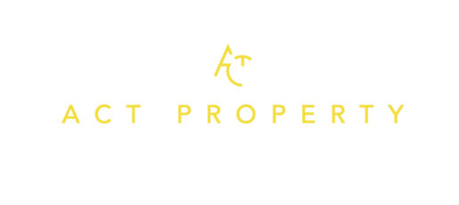 ACT Property large yellow transparent logo